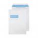 Blake PurelyEveryday C4 90gsm Seal White Window Envelopes (Pack of 50) 12892/50PR 12892/50PR BLK93927