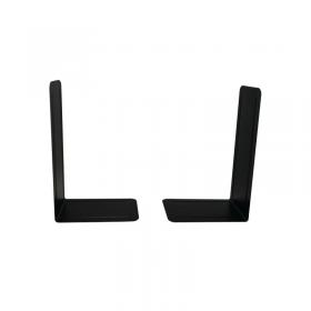 Metal Bookends Giant W165xD215mm Black Pack of 2 0441101 BLO14073