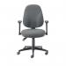 5 Star Teso High Back Task Chair with Folding Arms Charcoal SF6276007 BNR6276007