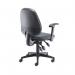5 Star Teso High Back Task Chair with Folding Arms Charcoal SF6276007 BNR6276007