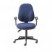 5 Star Teso High Back Task Chair Height Adjustable Arms Blue SF7811859 BNR7811859