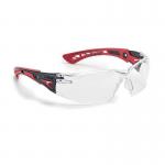 Bolle Safety Glasses Rush+ Platinum Spectacles Clear BOL00704