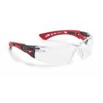 Bolle Safety Glasses Rush+ Platinum Spectacles Smoke BOL00705