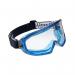 This photo showcases the Bolle Superblast Goggle Sealed, designed for maximum eye protection on the job. The sleek and versatile goggles feature a comfortable fit and durable design perfect for any hazardous environment. The Bolle Safety Goggles are a must-have for safety gear.