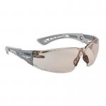 Bolle Safety Glasses Rush+ Go Green Platinum Copper (Pack of 20) BOPSSRUSPC16 BOL11179