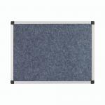 Bi-Office Maya Fire Retardant Noticeboard Grey Aluminium Frame 150x120cm SA1202170 BQ00012