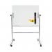 Bi-Office Glass Mobile Board Double-Sided Magnetic 1200x900mm GQR0350GR BQ00105
