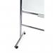 Bi-Office Glass Mobile Board Double-Sided Magnetic 1200x900mm GQR0350GR BQ00105