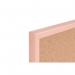 Bi-Office Pastel Cork Noticeboard Salmon Frame 600x400mm MC030011991 BQ01970