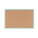 Bi-Office Pastel Cork Noticeboard Green Frame 60x40cm MC030011971 BQ01972