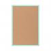 Bi-Office Pastel Cork Noticeboard Green Frame 60x40cm MC030011971 BQ01972