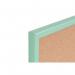 Bi-Office Pastel Cork Noticeboard Green Frame 600x400mm MC030011971 BQ01972