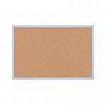 Bi-Office Pastel Cork Noticeboard Blue Frame 600x400mm MC030011981 BQ01973