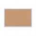 Bi-Office Pastel Cork Noticeboard Blue Frame 600x400mm MC030011981 BQ01973