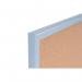 Bi-Office Pastel Cork Noticeboard Blue Frame 600x400mm MC030011981 BQ01973
