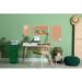 Bi-Office Pastel Cork Noticeboard Blue Frame 600x400mm MC030011981 BQ01973