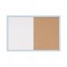 Bi-Office Pastel Magnetic Cork Combination Board Blue Frame 60x40cm MX03106981 BQ02019