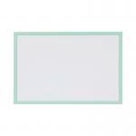 Bi-Office Pastel Non-Magnetic Whiteboard Green Frame 60x40cm MP03001971 BQ03197