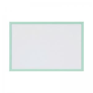 Bi-Office Pastel Non-Magnetic Whiteboard Green Frame 60x40cm