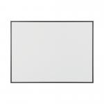 Bi-Office Basic Whiteboard Drywipe Surface Black Frame 120x90cm MP14001169 BQ03469