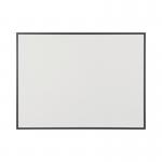 Bi-Office Basic Whiteboard Drywipe Surface Black Frame 120x90cm MP14001169 BQ03469