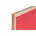 Bi-Office Double-Sided Board Cork Red Felt Pine Frame 60x40cm FB0310010 BQ04031