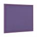 Bi-Office Essentials Purple Fabric Noticeboard Purple Frame 60x45cm FB0469418 BQ04047