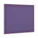 Bi-Office Essentials Purple Fabric Noticeboard Purple Frame 60x45cm FB0469418 BQ04047