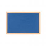 Bi-Office Earth Felt Notice Board 900x600mm Blue RFB0743233 BQ04348