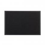 Bi-Office Essentials Black Softouch Noticeboard Black Frame 60x45cm FB0436169 BQ04436