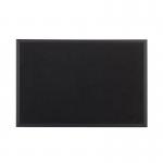 Bi-Office Essentials Black Softouch Noticeboard Black Frame 60x45cm FB0436169 BQ04436