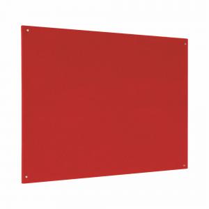 Bi-Office Unframed Noticeboard Red Felt Surface 1175x875mm FB1446397