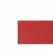 Bi-Office Unframed Noticeboard Red Felt Surface 1175x875mm FB1446397 BQ04446