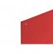 Bi-Office Unframed Noticeboard Red Felt Surface 1175x875mm FB1446397 BQ04446