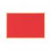 Earth Executive Felt Noticeboard 120x90cm Red Oak MDF Frame FB1446239 BQ04462