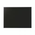 Bi-Office Essentials Black Softouch Noticeboard Black Frame 120x45cm FB1436169 BQ04469