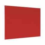 Unframed Felt Nbrd Red 875x575mm