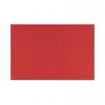 Bi-Office Unframed Noticeboard Red Felt Surface 875x575mm FB0746397 BQ04639