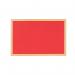 Earth Prime Felt Noticeboard 180x120cm Red Oak MDF Frame FB8546233 BQ04862