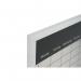 Bi-Office Magnetic Weekly Silver Finish Planner Grey Frame 60x40cm mm03108529 BQ05085