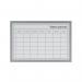 Bi-Office Magnetic Weekly Planner Whiteboard Grey Frame 60x40cm MM03000839 BQ05093