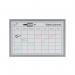 Bi-Office Magnetic Weekly Planner Whiteboard Grey Frame 60x40cm MM03000839 BQ05093