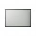 Bi-Office Silver Finish Magnetic Board Black Frame 60x45cm mm04100169 BQ05100