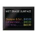 Bi-Office Kamashi Wet Erase Board 900x600mm Black MM07151620