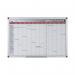 Bi-Office Maya Magnetic Annual Planner 90x60cm GA0337170 BQ07337