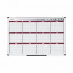 Bi-Office Maya 12 Month Magnetic Annual Planner 90x60cm GA0375170 BQ07357