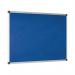 Bi-Office Maya Felt Noticeboard 2400x1200mm Blue 9200023 BQ08478