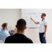 Bi-Office Maya Whiteboard Lacquered Steel Surface 150x120cm MA1207170 BQ10019
