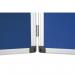 Bi-Office Showboard 3 Panel+Header Blue Nylon 90x60cm DSP350111 BQ10312