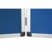 Bi-Office Showboard 3 Panel+Header Blue Nylon 90x60cm DSP350111 BQ10312